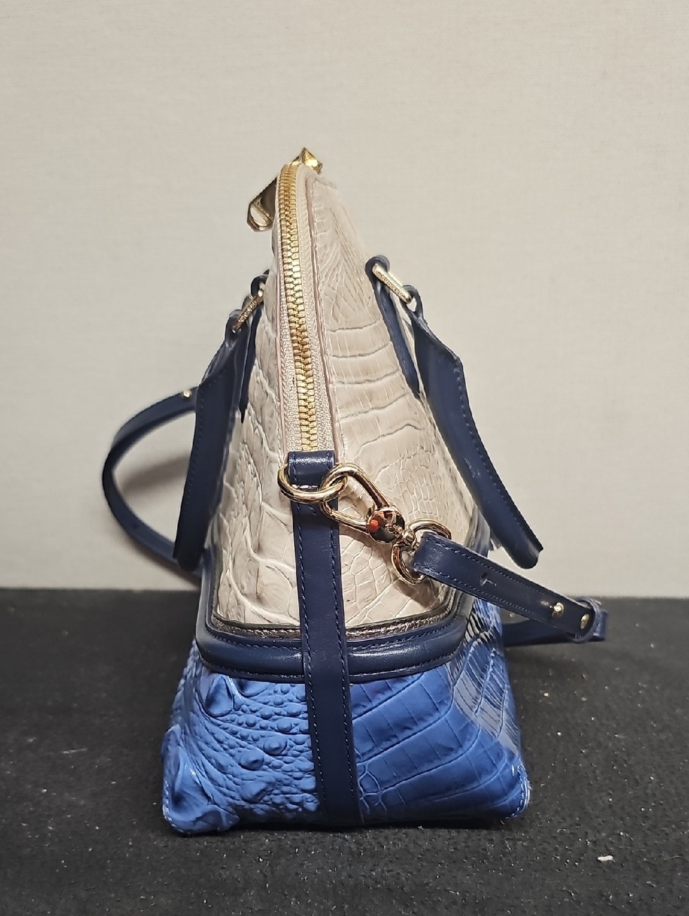 BRAHMIN SIDNEY SATCHEL AND MATCHING WALLET BFPM-05-140 - Picture 5 of 12